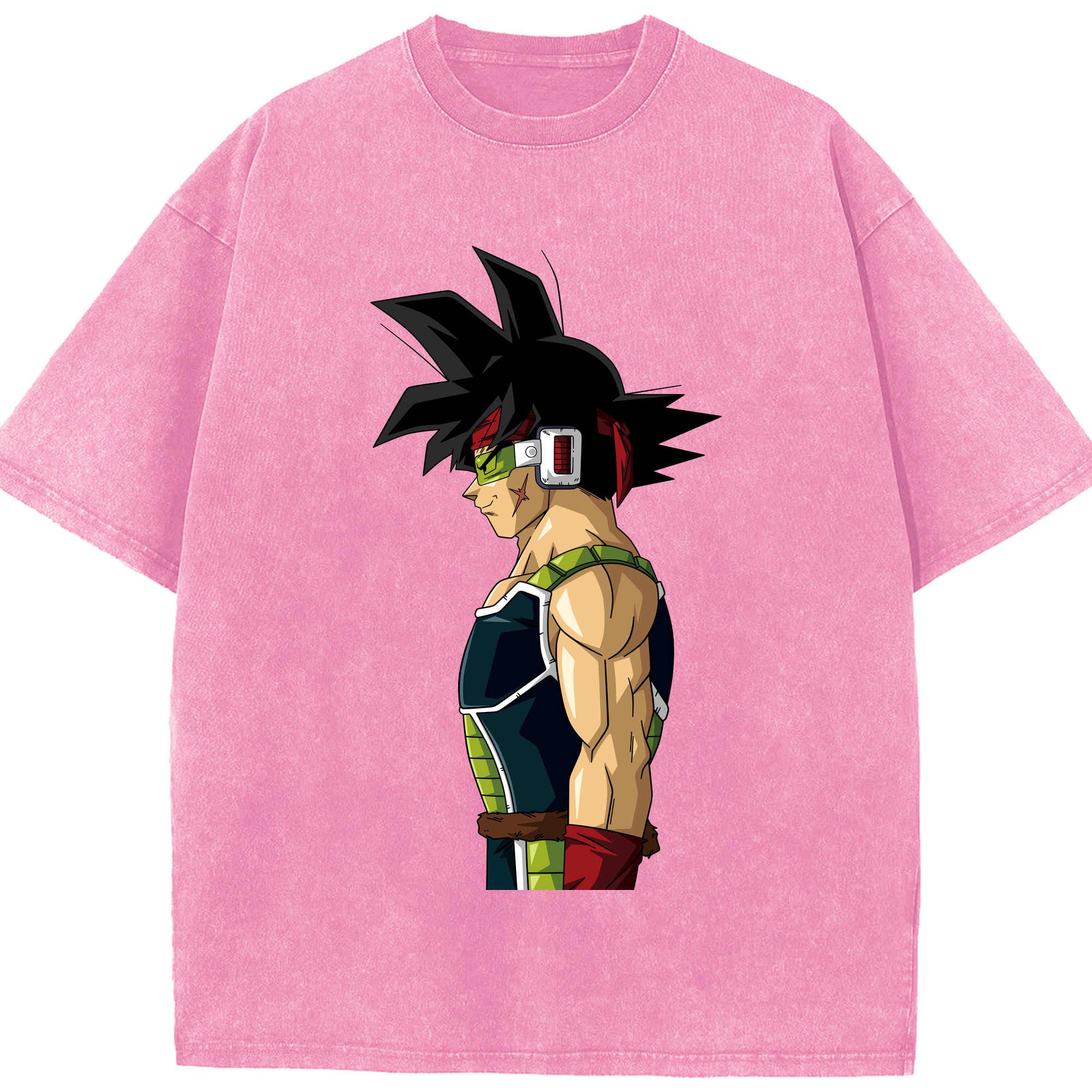 （画像用） ドラゴンボール バーダック DRAGON BALL Burdock 綿100% ヴィンテージ風 半袖Tシャツ（フロントプリント）